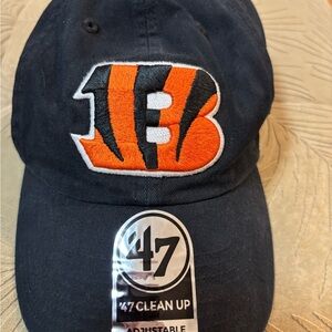 Black NFL Logo Cincinnati Bengals unisex